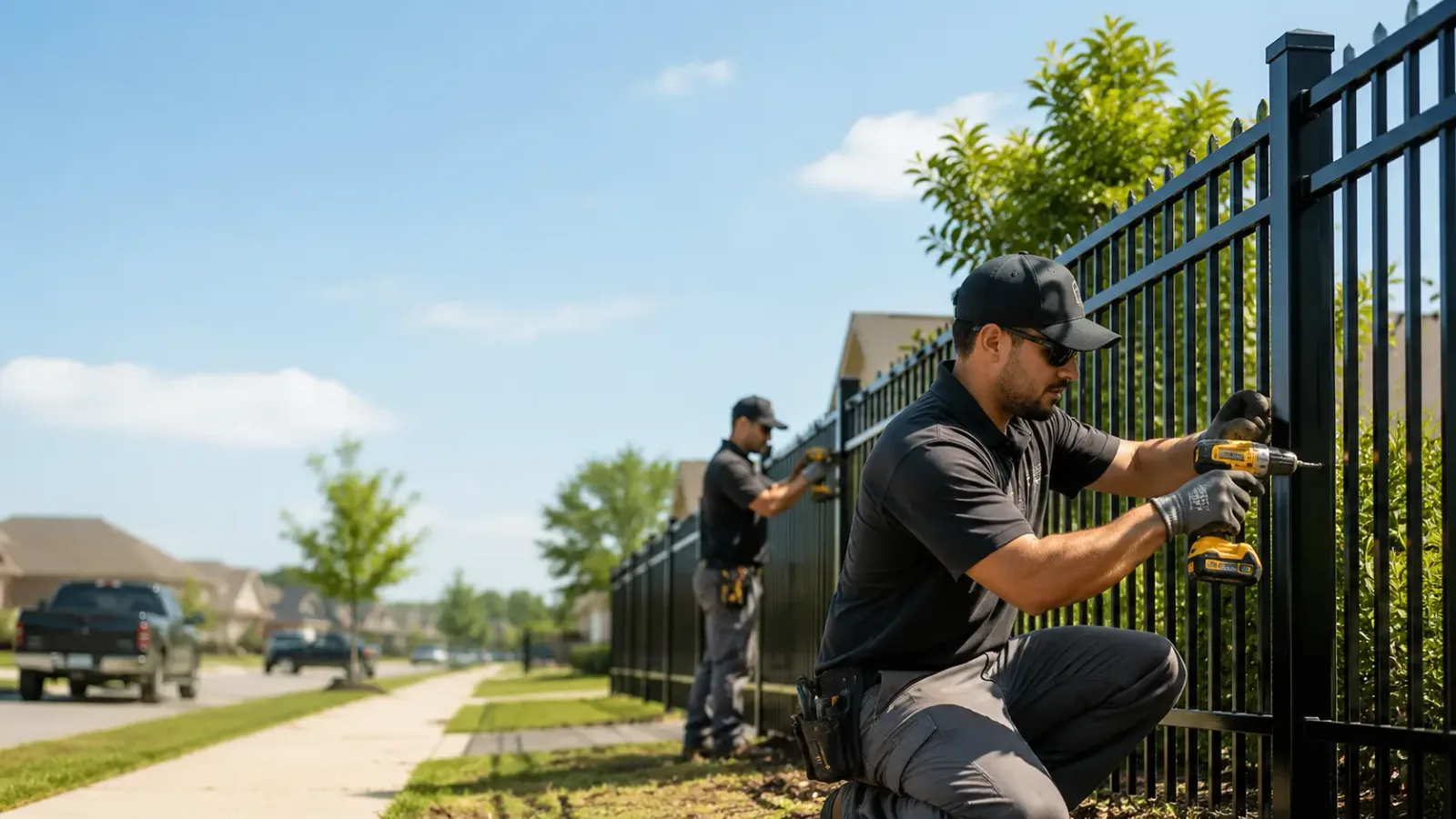 Metal Fence Installation in Lena, IL